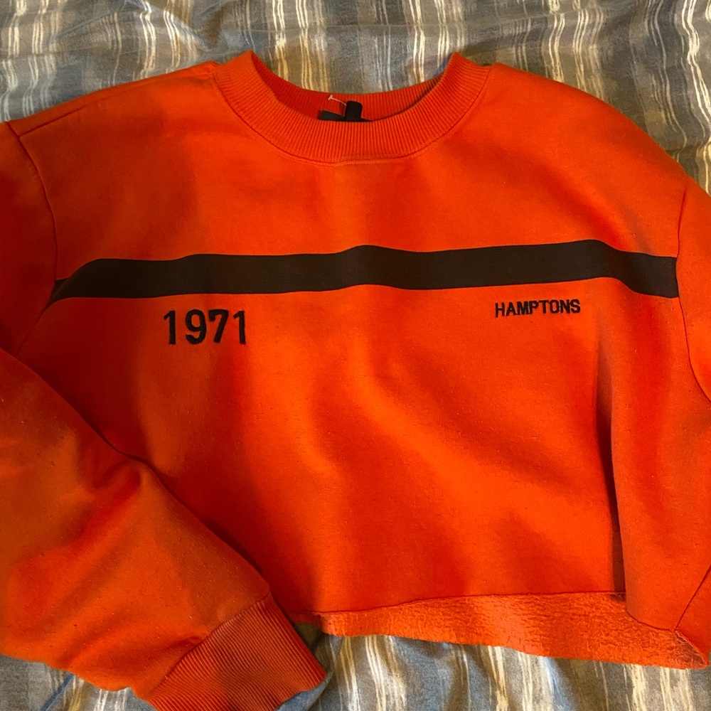 Topshop Crop Top Sweater